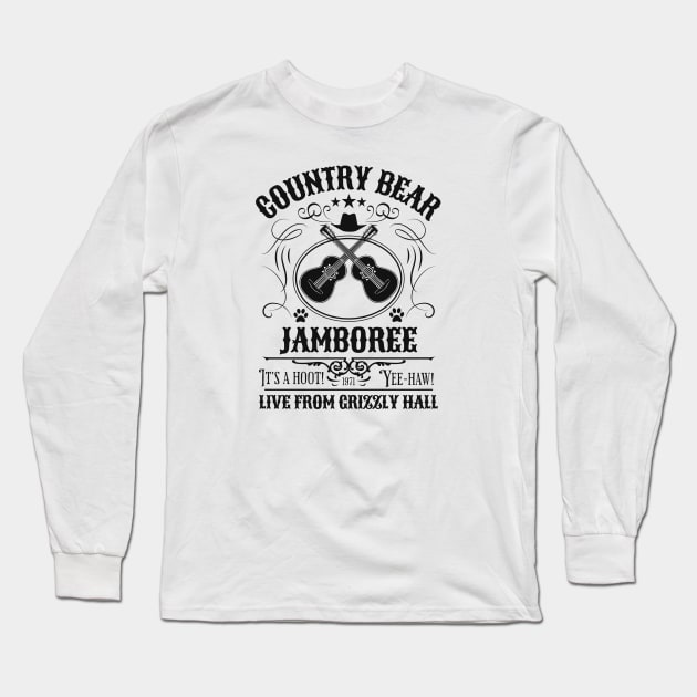 Country bear jamboree Long Sleeve T-Shirt by Polynesian Vibes